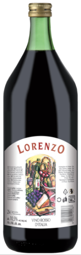 Lorenzo vino Rosso 2L - bottle